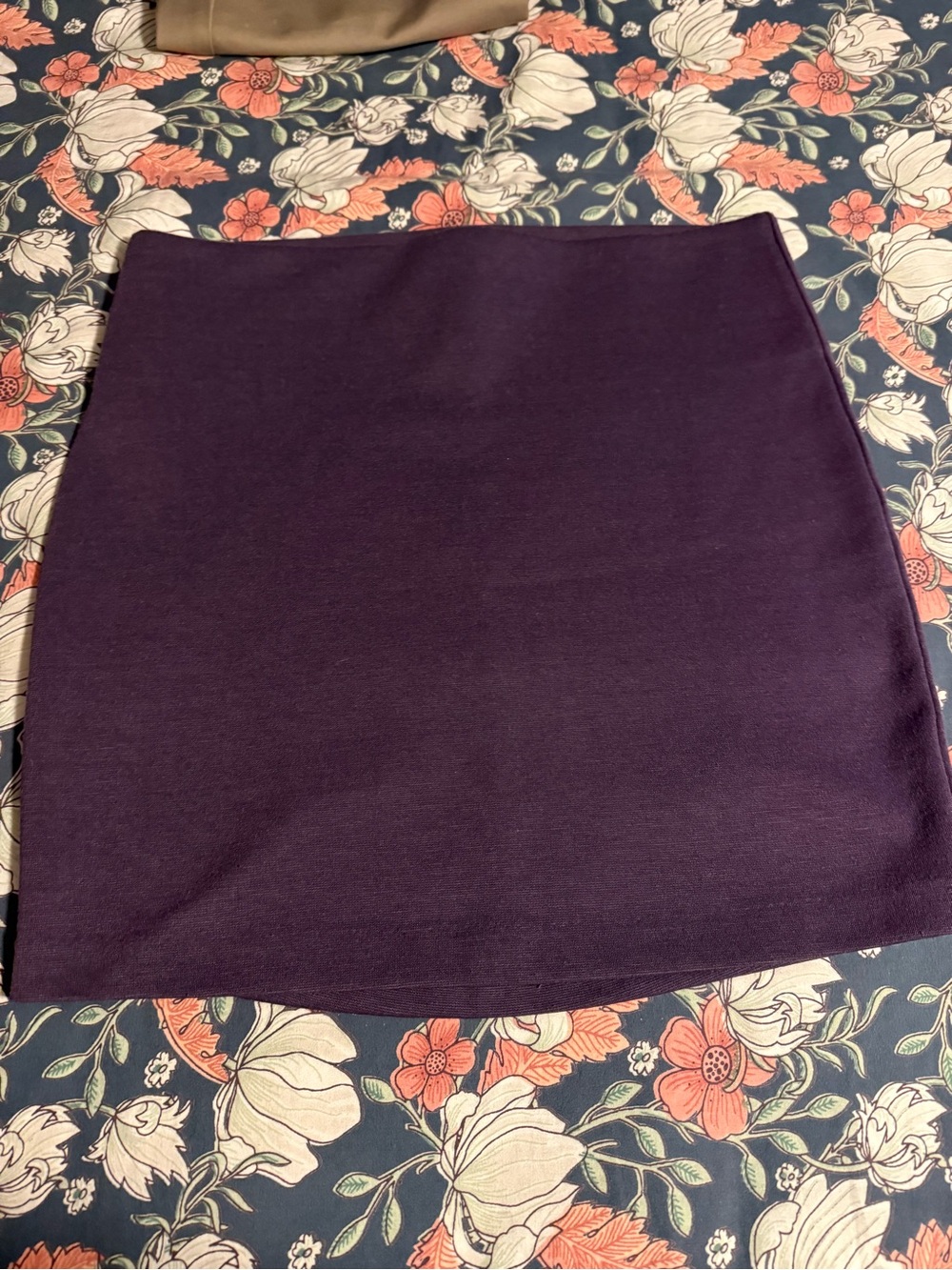 BCBGeneration Purple Bodycon Mini Skirt
